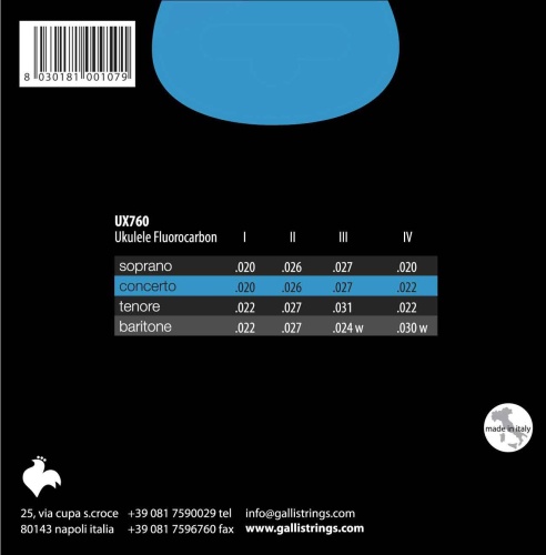 GALLI STRINGS UX760 фото 2